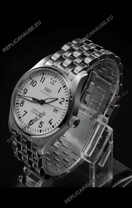 IWC MARK XVIII Swiss Replica Watch in 904L Steel White Dial 40MM - 1:1 Mirror Replica