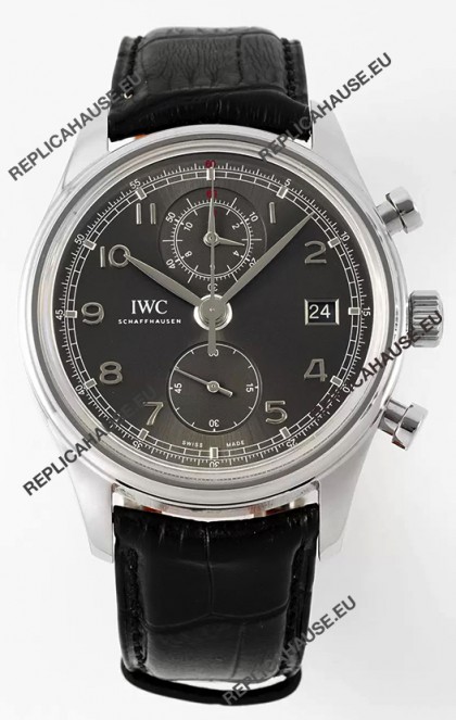 IWC Portugieser Chronograph Classic IW390404 Grey Dial Swiss Replica Watch