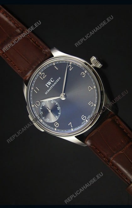 IWC Portuguese Handwind Ref# IW5242 Swiss 1:1 Mirror Grey Dial Watch