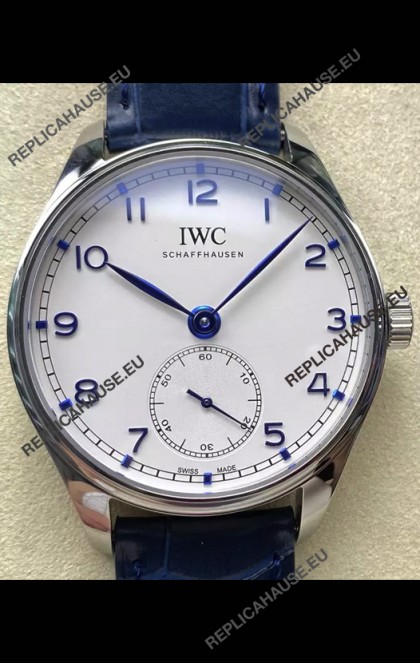 IWC Portugieser Super Clone Automatic 41 IW358304 White Dial in Steel Case