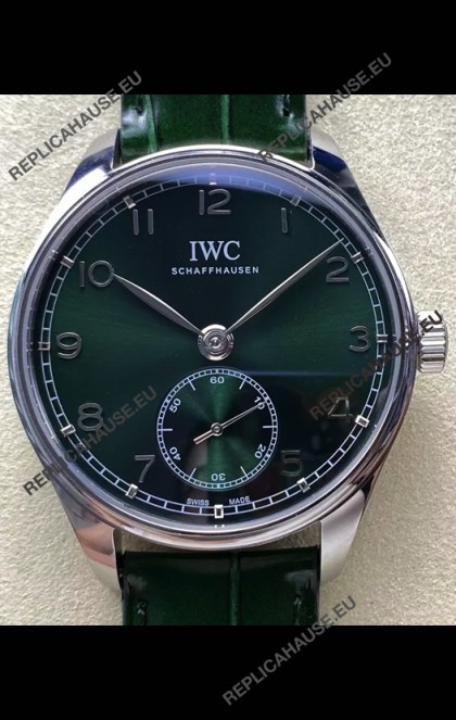 IWC Portugieser Super Clone Automatic 41 IW358310 Green Dial in Steel Case