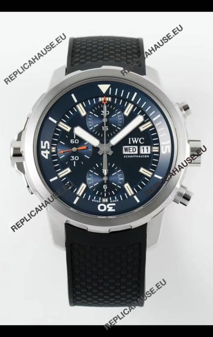 IWC Super Clone Aquatimer Chronograph IW376804 Swiss Replica Blue Dial
