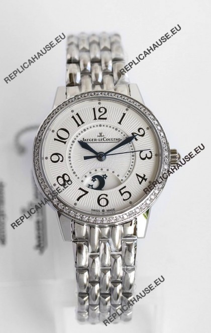 Jaeger-LeCoultre Rendez-Vous Steel Night & Day 1:1 Mirror Steel Casing Watch