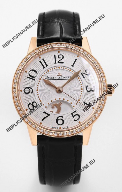 Jaeger-LeCoultre Rendez-Vous Steel Night & Day Rose Gold 1:1 Mirror Swiss Watch