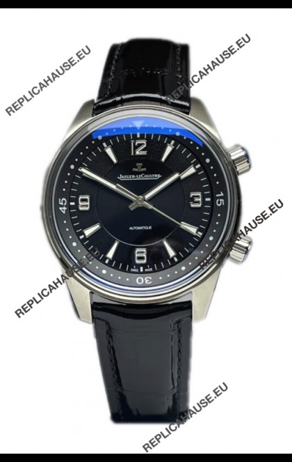 Jaeger LeCoultre Polaris Automatic Black Dial Steel Casing 41MM Swiss Replica Watch 