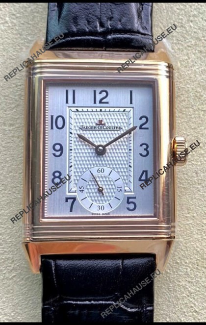 Jaeger-LeCoultre Reverso DuoFace Rose Gold Casing Watch in Swiss Automatic Movement