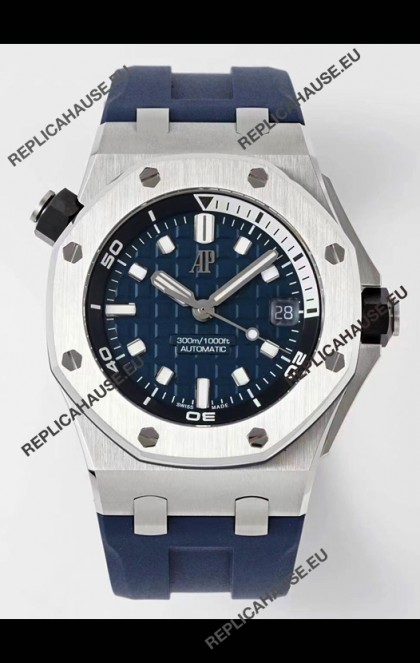 Audemars Piguet Royal Oak Offshore 1:1 Ultimate Swiss Replica Watch Blue Dial Cal.4308 Movement