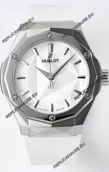 Hublot Classic Fusion Orlinski King 40MM Edition White Dial Swiss Replica Watch