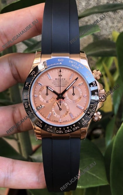 Rolex Cosmograph Daytona 116508 Rose Gold Original Cal.4130 Movement - Ultimate 904L Steel Watch