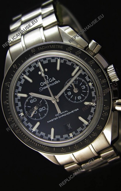 Omega Speedmaster Racing Co-Axial Master Chronograph Swiss Replica Watch Black Dial