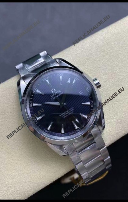 Omega Aqua Terra 150M Blue Dial 904L Steel Casing Blue Dial 1:1 Mirror Replica 41MM 
