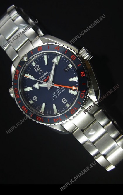 Omega Seamaster Planet Ocean 600M GMT Good Planet Swiss 1:1 Mirror Replica 