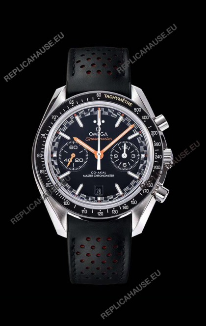 Omega Speedmaster Racing Co-Axial Master Chronograph Swiss Replica Watch Black Dial
