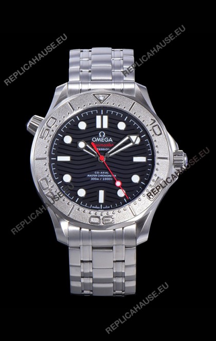 Omega Seamaster Diver 300M Nekton Edition 1:1 Mirror Replica Watch in Black Dial