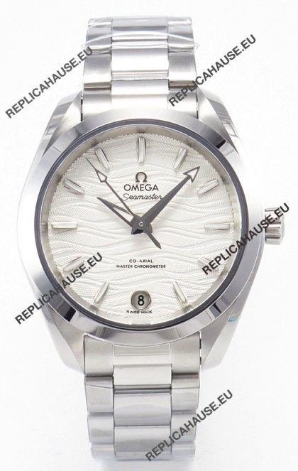 Omega Super Clone Seamaster Aquaterra 150M 34MM Swiss Replica Watch in White Dial