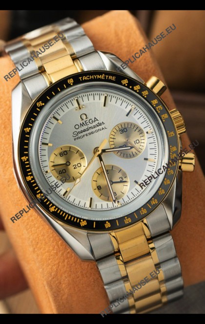 Omega Speedmaster Professional Moonwatch Two Tone Swiss Replica Watch 