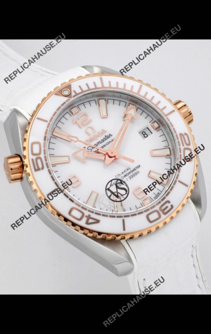 Omega Seamaster Planet Ocean Swiss Watch 39MM - 1:1 Mirror Replica Leather Strap