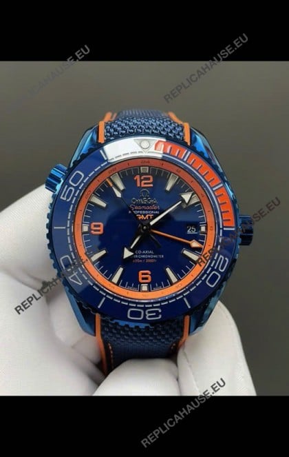 Omega Super Clone Planet Ocean 600M Big Blue Ceramic Replica Watch