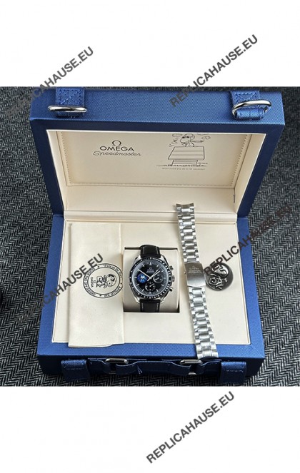 Omega Speedmaster Super Clone 50th Anniversary Snoopy Edition (Full Set with Snoopy Box) 
