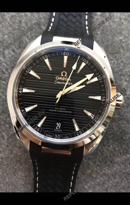 Omega Seamaster Aquaterra 41MM 1:1 Mirror Swiss Replica Watch in Black Dial