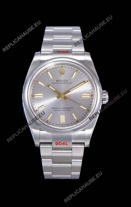 Rolex Oyster Perpetual REF#124300 41MM Cal.3230 Movement Swiss Replica Steel Dial 904L Steel 1:1 Mirror Replica Watch