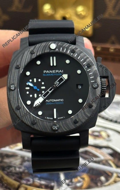 Panerai Super Clone Submersible PAM02231 Carbotech Watch 42MM