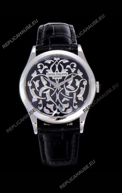 Patek Philippe 5088/100P Calatrava Stainless Steel Watch 1:1 Mirror Replica