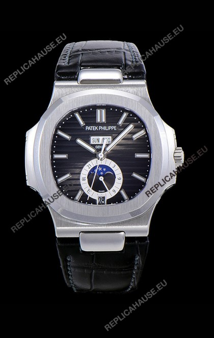 Patek Philippe Nautilus 5726A in Black Dial 1:1 Replica Version 2022 Updated Version