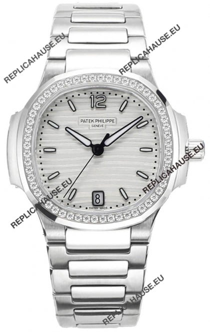 Patek Philippe Nautilus 7118 35MM 1:1 Stainless Steel White Dial 1:1 Superclone Watch 