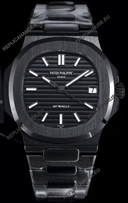 Patek Philippe Nautilus 5711 AET Remould Black Ceramic Edition Swiss Replica Watch