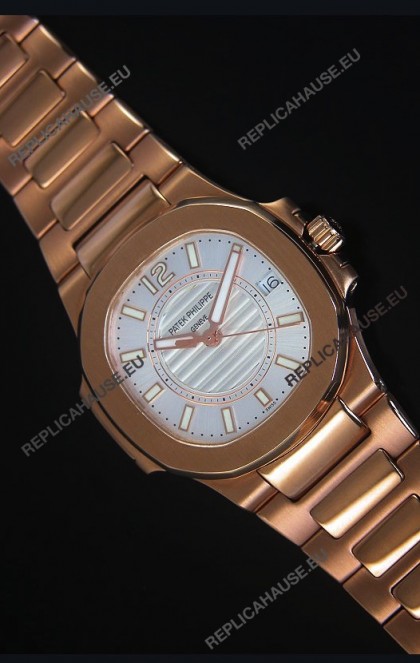 Patek Philippe Ladies Nautilus Rose Gold Watch 36MM 