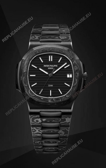 Patek Philippe Nautilus 5711 DiW Edition Ceramic/Carbon 1:1 Mirror Swiss Replica Watch