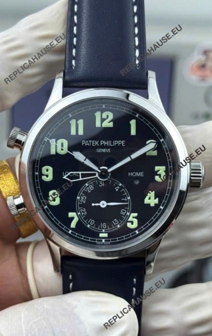 Patek Philippe Super Clone Aquanaut 5268G Steel Watch in Blue Dial 38.8MM