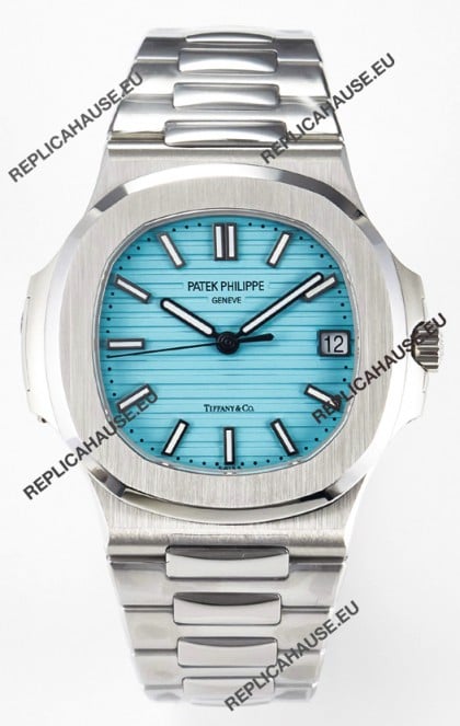 Patek Philippe Super Clone Nautilus 5711 Tiffany Blue Edition 1:1 Mirror Watch 