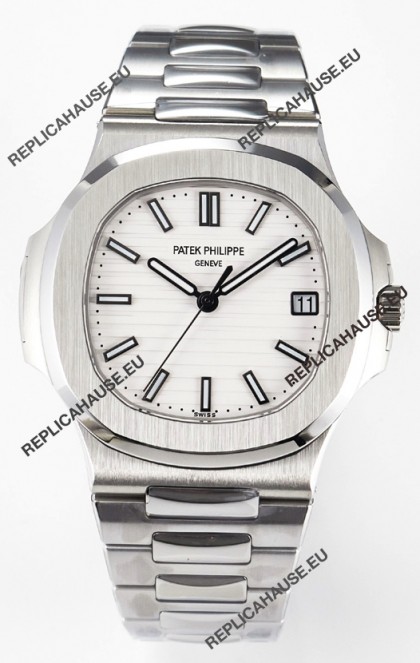 Patek Philippe Super Clone Nautilus 5711G-001 904L Steel White Dial 