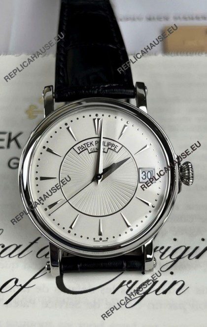 Patek Philippe Calatrava Super Clone 5153G White Dial Watch in Swiss Movement