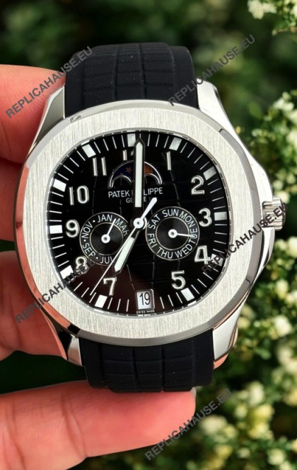 Patek Philippe Super Clone Aquanaut 5261 Swiss Replica in Stainless Steel - 1:1 Mirror Edition