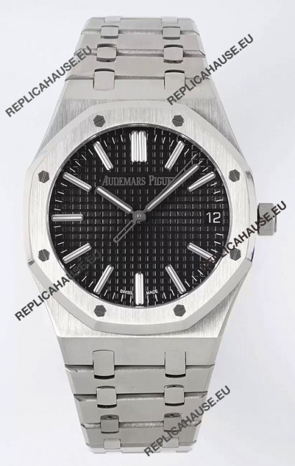 Audemars Piguet Royal Oak 15510 41MM 50th Anniversary Black Dial 904L Steel 1:1 Mirror Replica