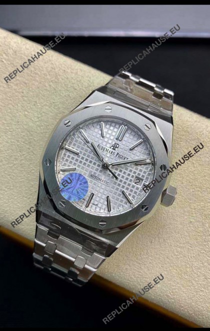 Audemars Piguet Royal Oak 15450 37MM Swiss Calibre 3120 Movement in 904L Steel Casing White Dial 