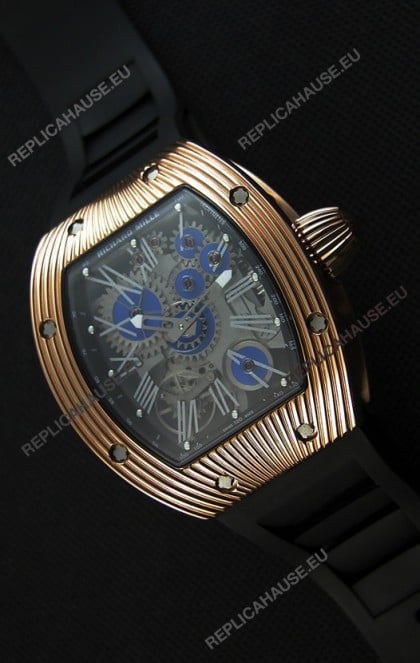 Richard Mille RM 018 Tourbillon Hommage A Boucheron Swiss Watch Rose Gold Case