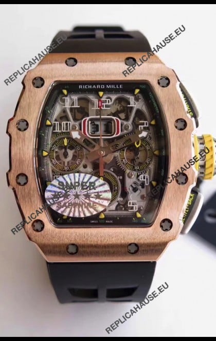 Richard Mille RM011-03 Felipe Massa 1:1 Mirror Quality One Piece Titanium Lightweight Case