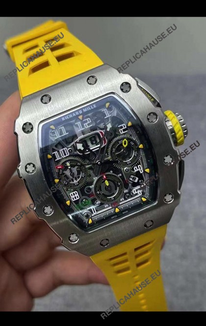 Richard Mille RM11-03 Titanium 1:1 Mirror Quality Swiss Replica Watch 