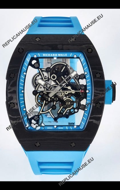 Richard Mille RM055 Black NTPT Real Vaucher Movement Super Clone Watch 