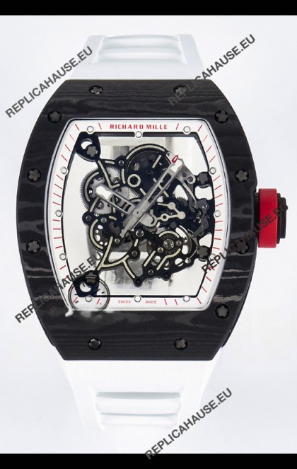 Richard Mille RM055 Black NTPT Real Vaucher Movement Super Clone Watch 