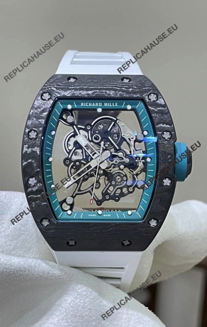 Richard Mille RM055 Black NTPT Real Vaucher Movement Super Clone Watch 