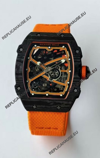 Richard Mille Super Clone RM67-02 LANDO NORRIS NTPT VAF Replica Watch 