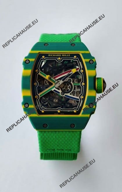Richard Mille Super Clone RM67-02 Wayde Van Niekerk NTPT VAF Replica Watch 