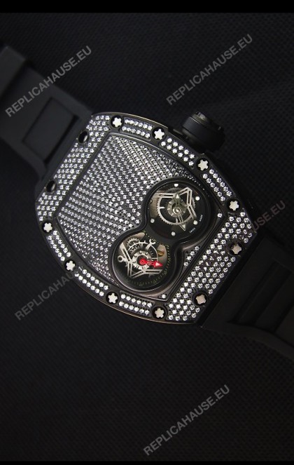 Richard Mille RM053 Tourbillon Pablo Mac Donough Swiss Replica Watch in PVD Case