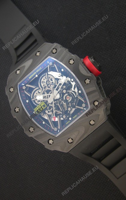 Richard Mille RM035-2 Rafael Nadal Forged Carbon Case with Red Crown