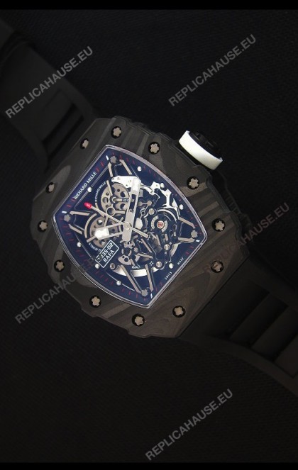 Richard Mille RM035-2 Rafael Nadal Forged Carbon Case with White Crown